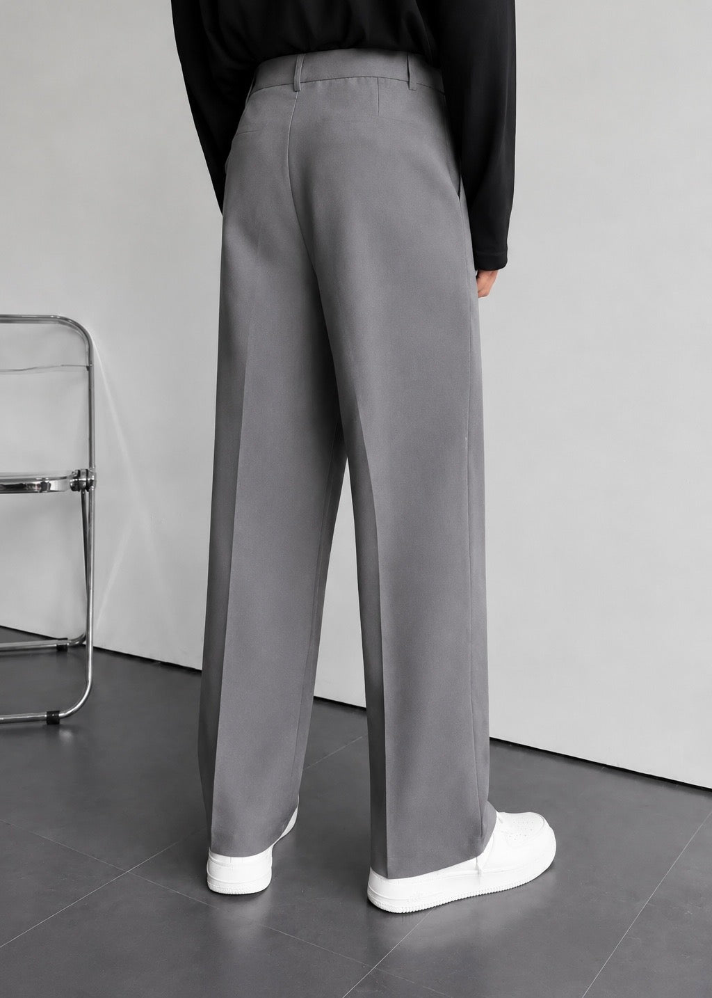 ASH GREY JAPANESE PANTS