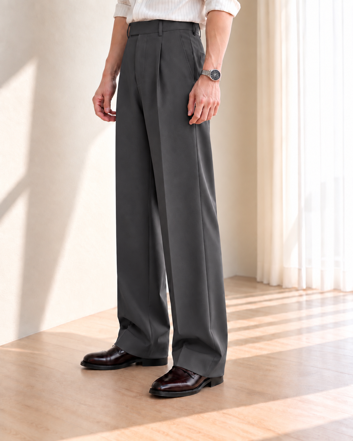 DARK GREY PRIME JAPANESE PANTS