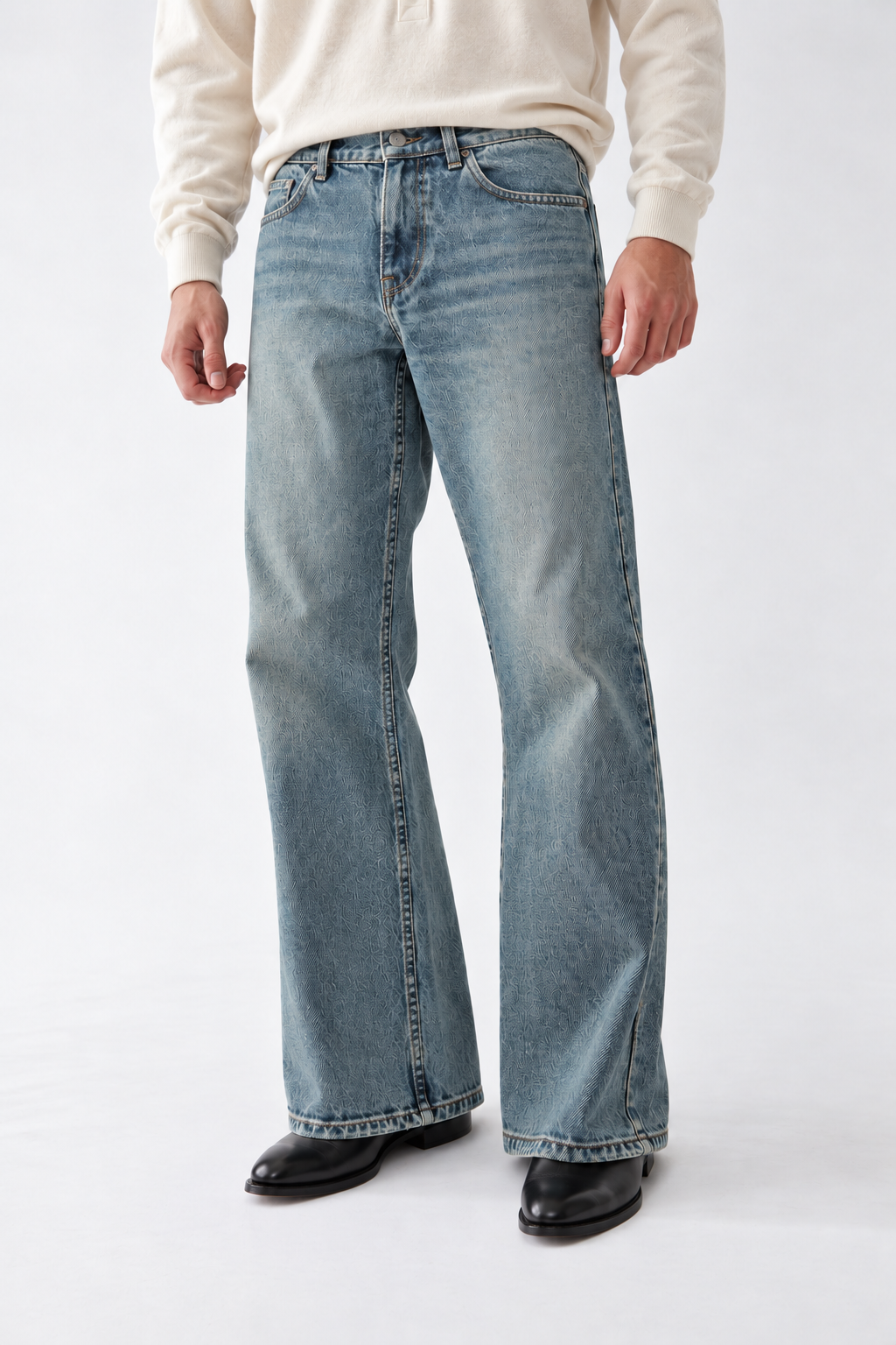 VINTAGE BLUE BOOTCUT DENIM