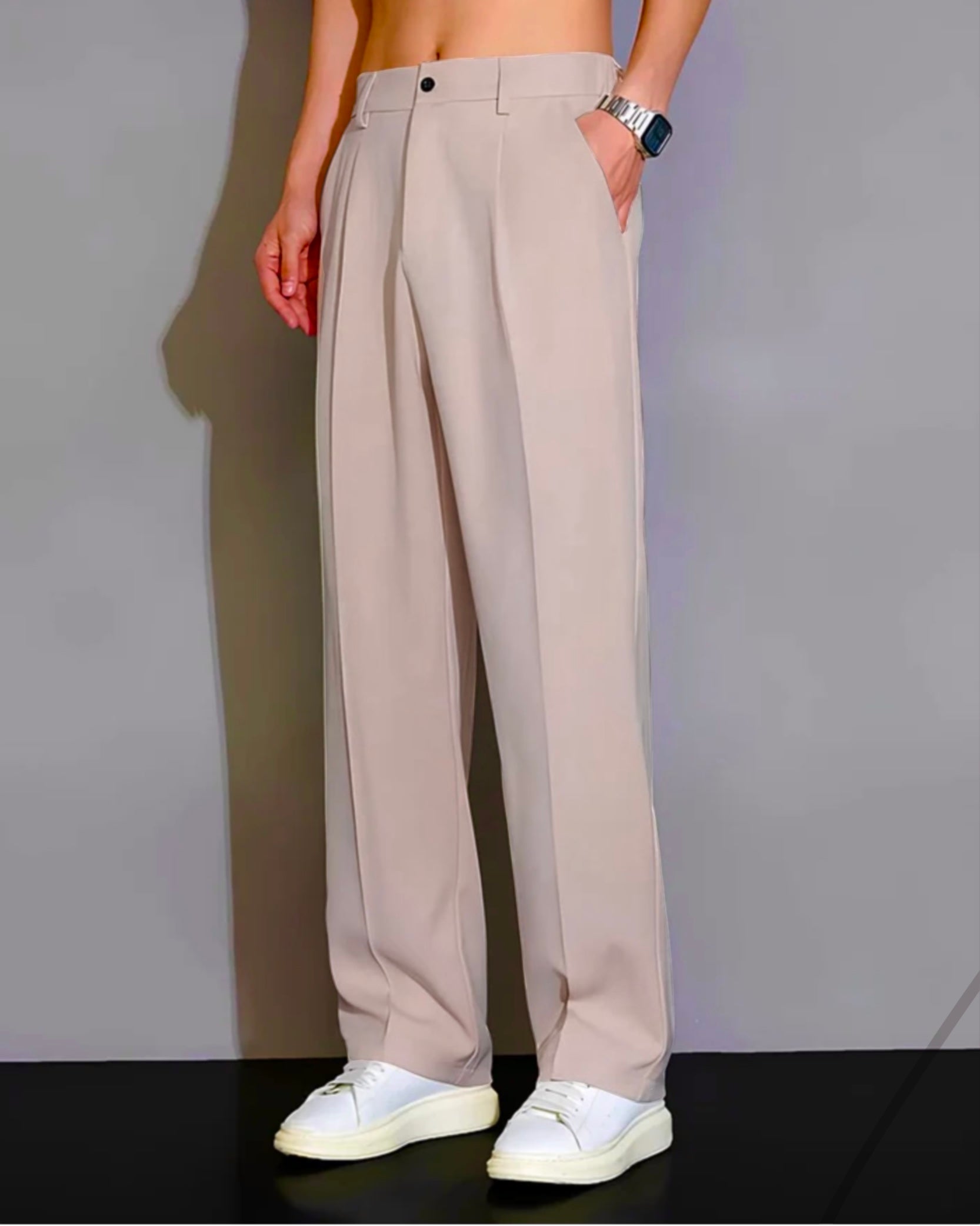 BLUSH BEIGE JAPANESE PANTS