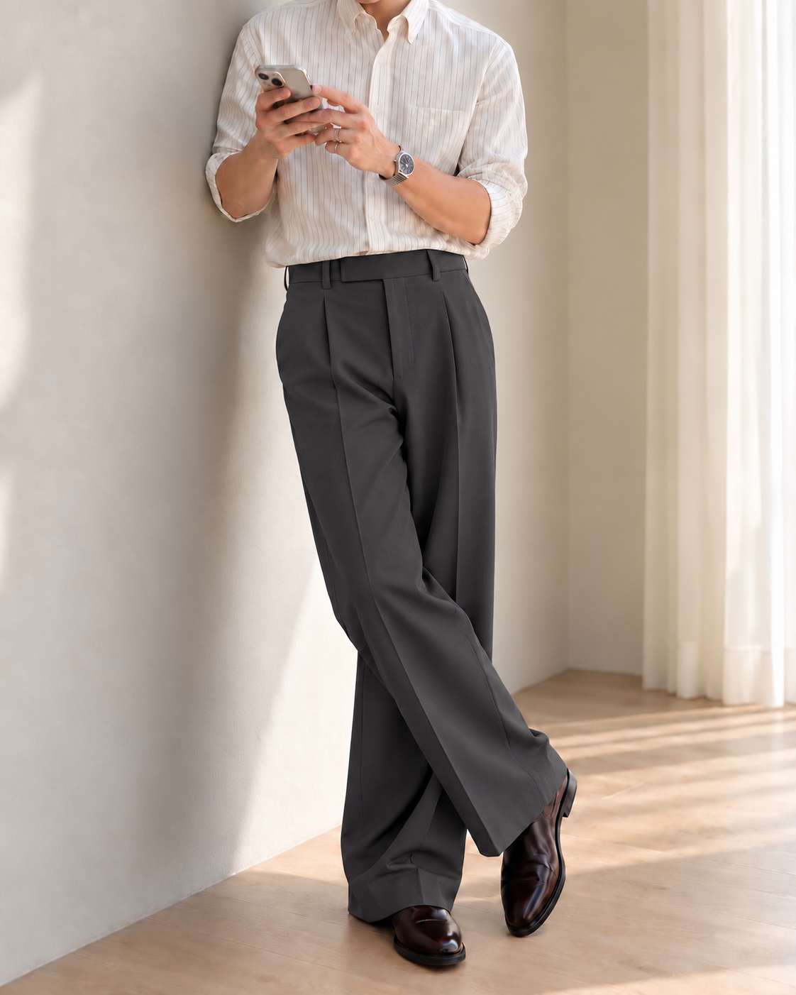 DARK GREY PRIME JAPANESE PANTS