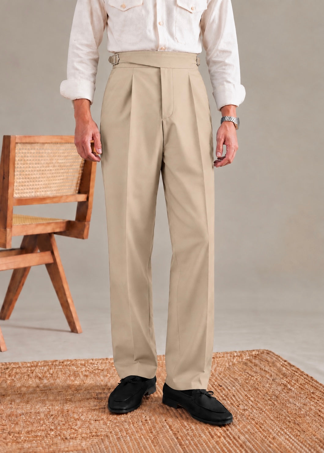 BEIGE ITALIAN PANTS