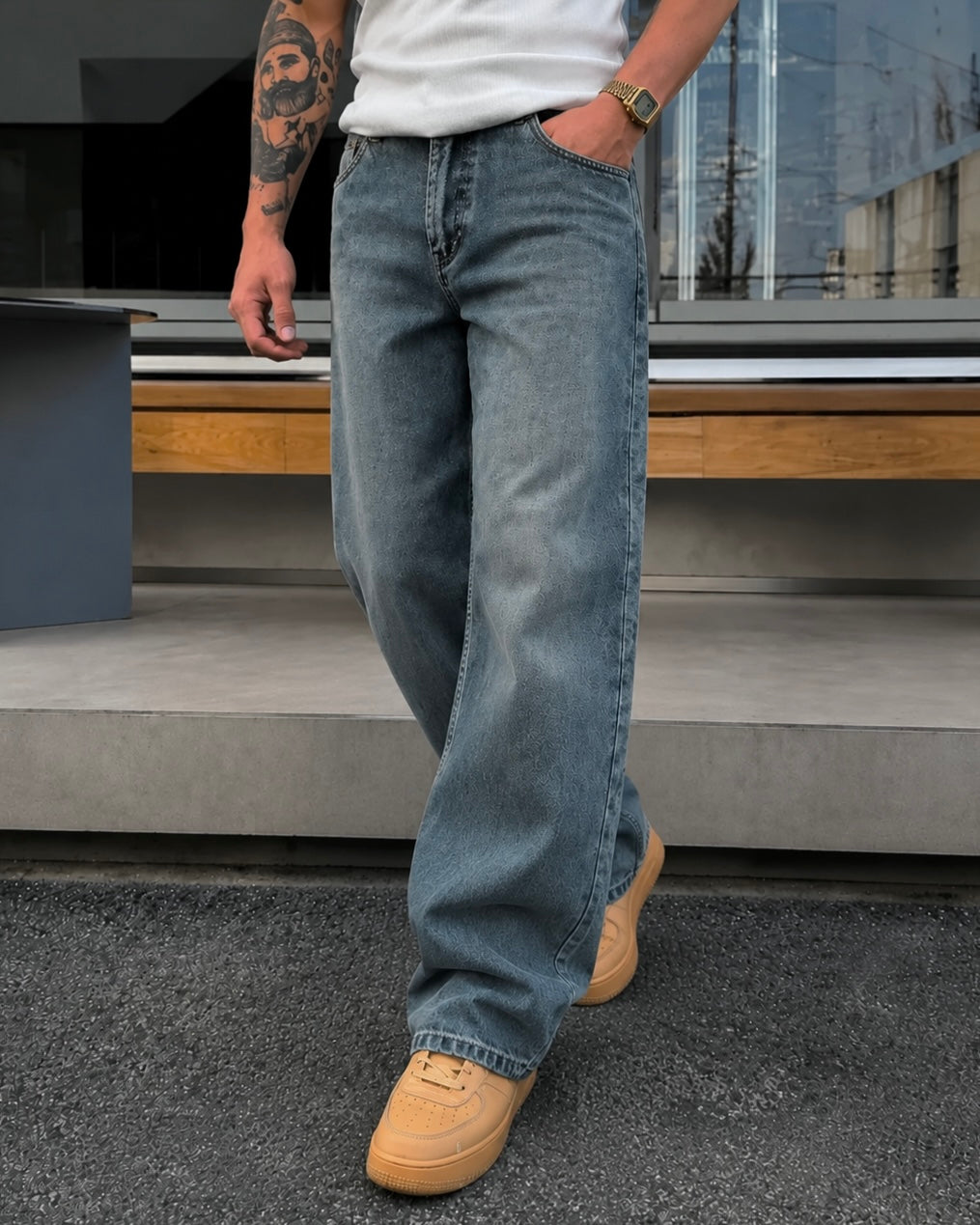 VINTAGE BLUE DENIM