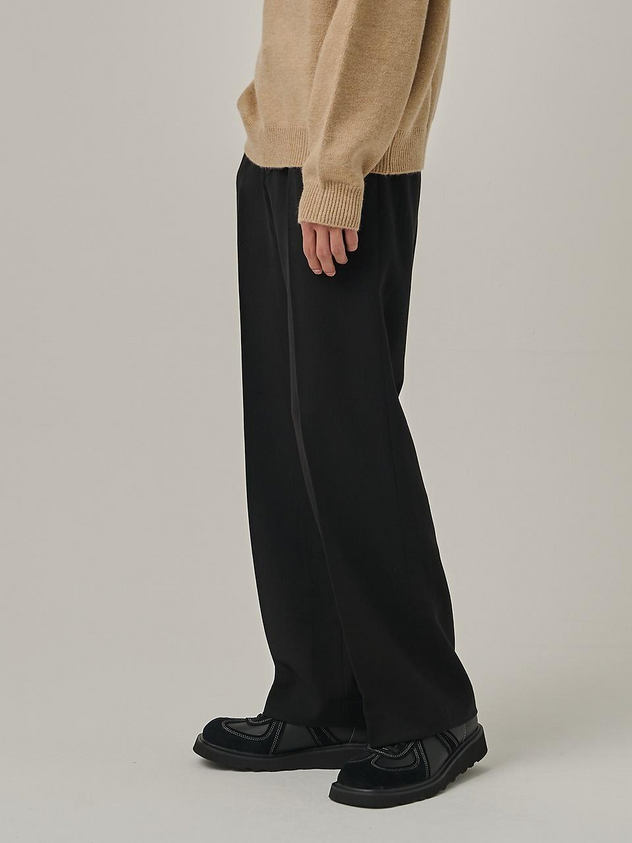 BLACK FORMAL KOREAN PANTS