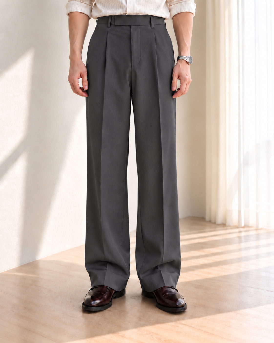 DARK GREY PRIME JAPANESE PANTS