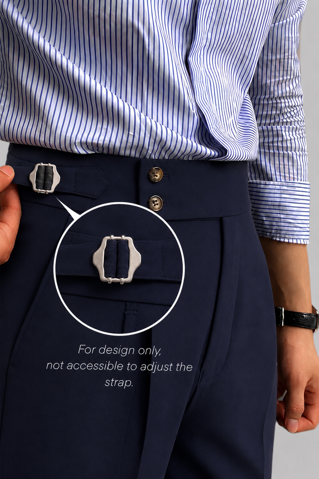 NAVY BLUE SPANISH PANTS