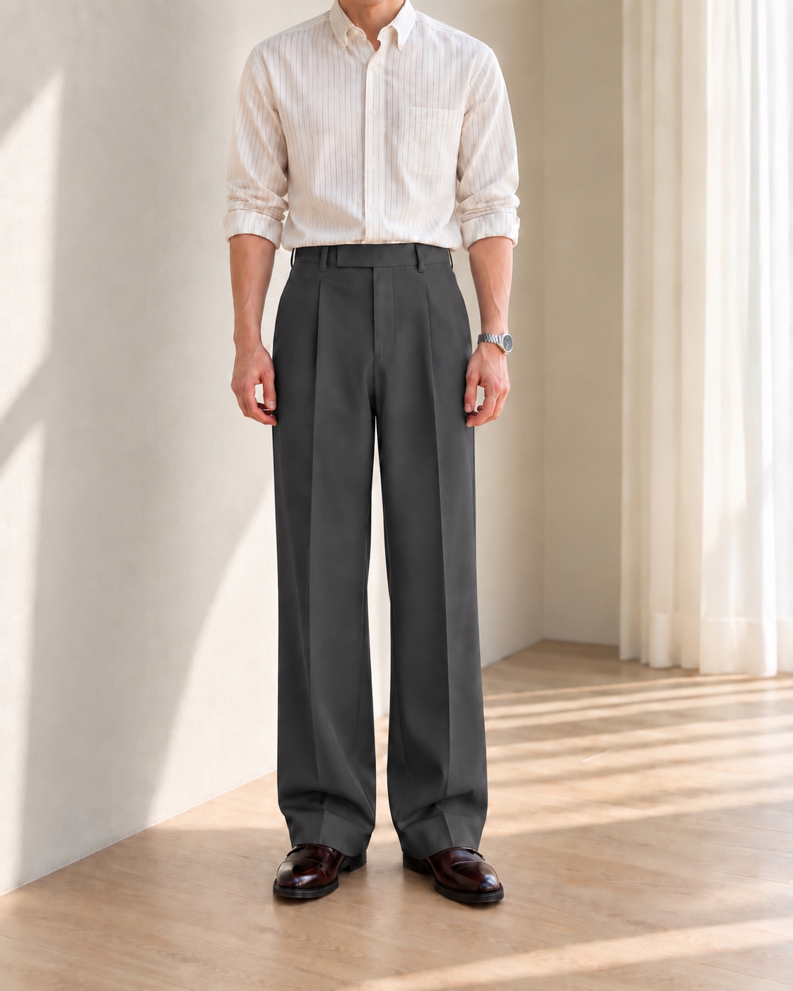 DARK GREY PRIME JAPANESE PANTS