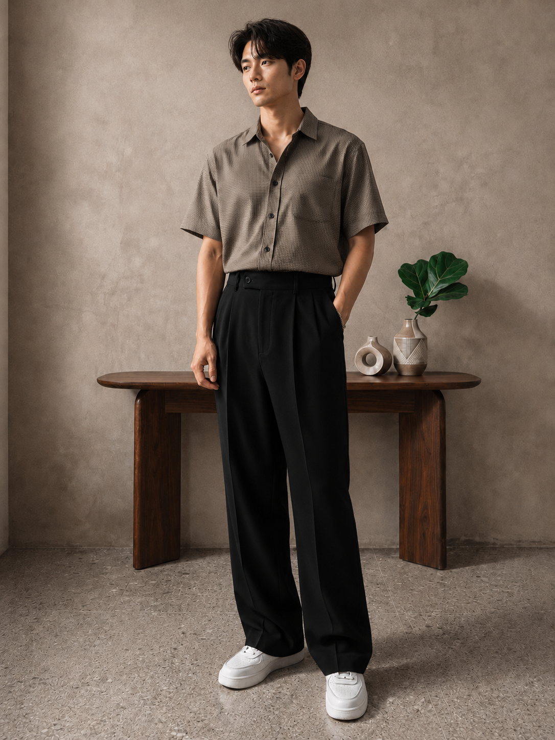 BLACK GRAVITY PANTS