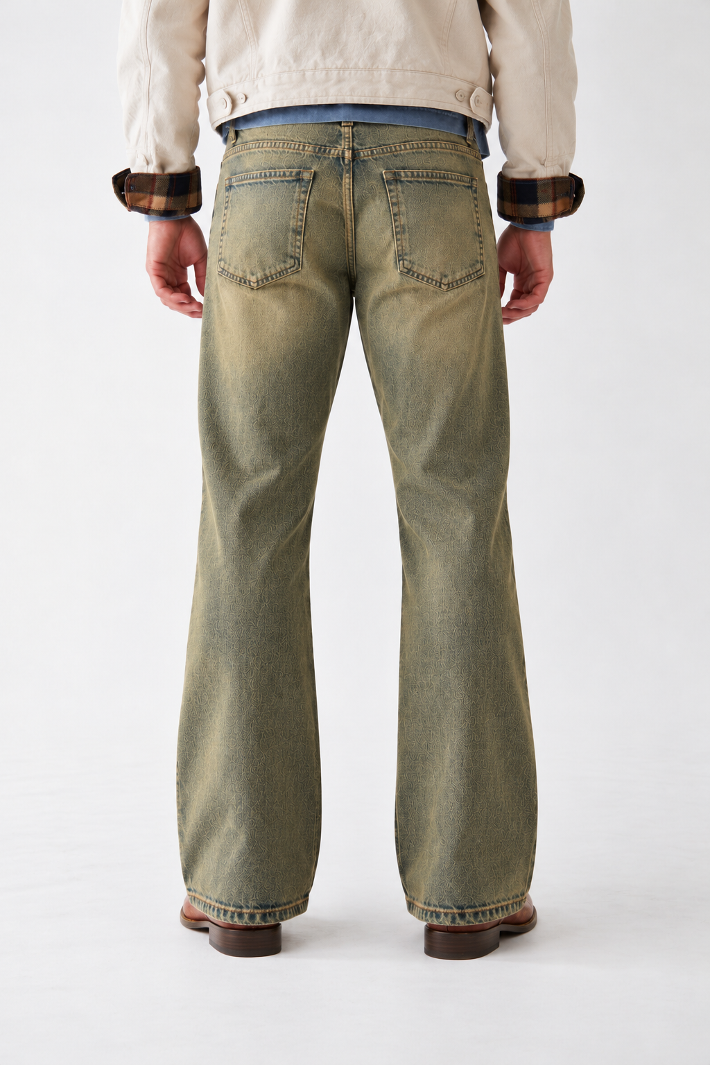 MATCHA BROWN  BOOTCUT DENIM