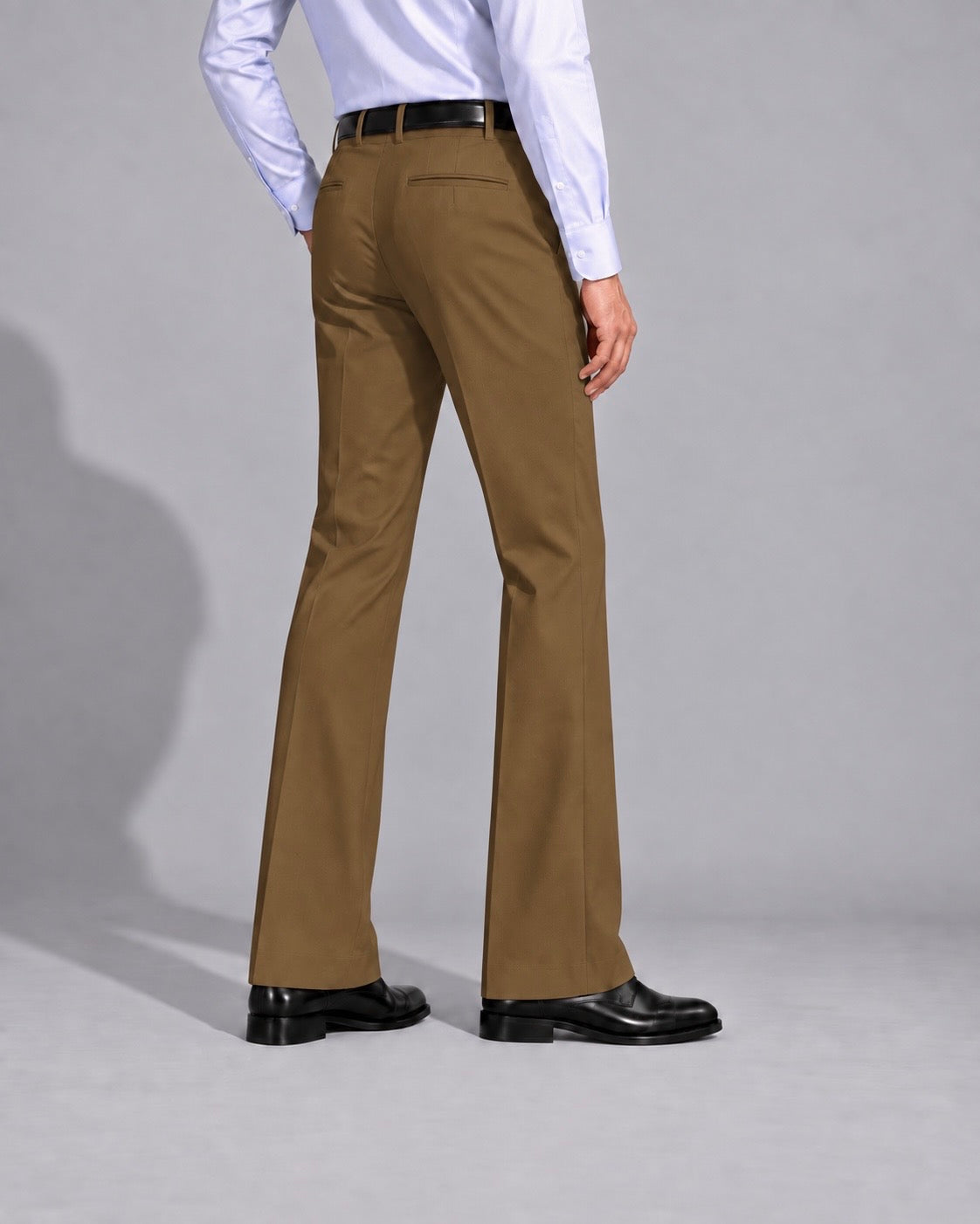 BROWN BOOTCUT PANTS