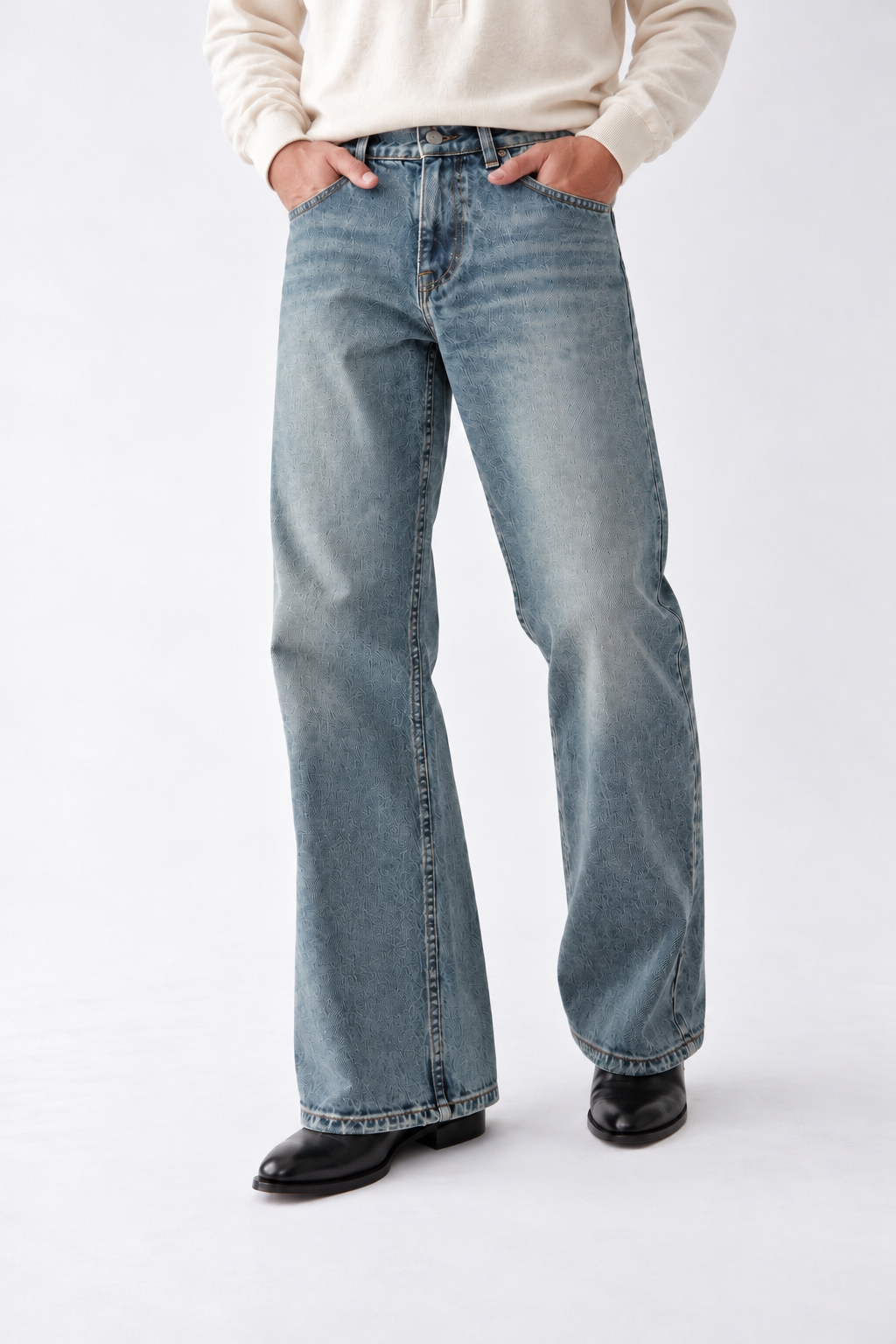 VINTAGE BLUE BOOTCUT DENIM