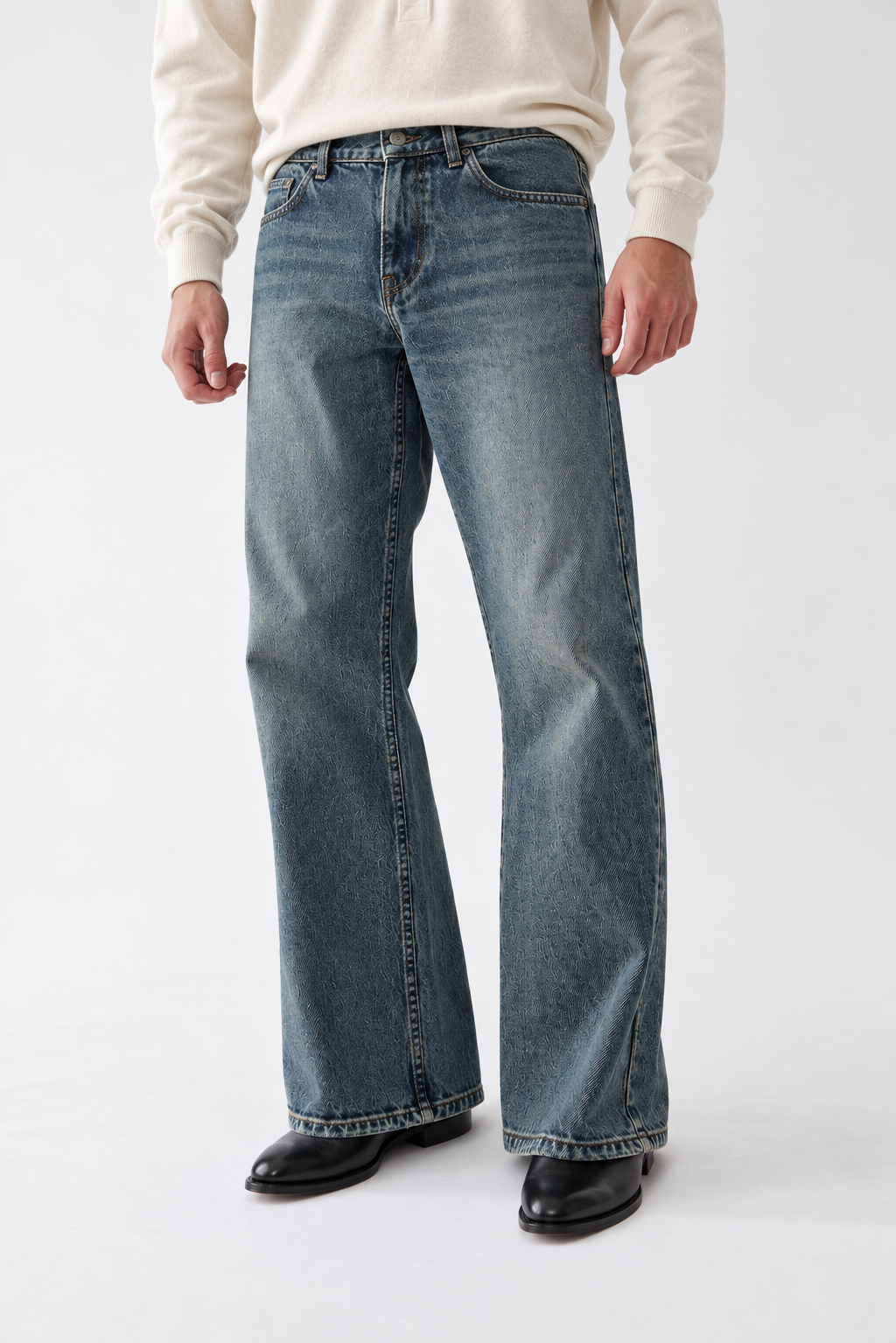 FLEX BLUE BOOTCUT DENIM