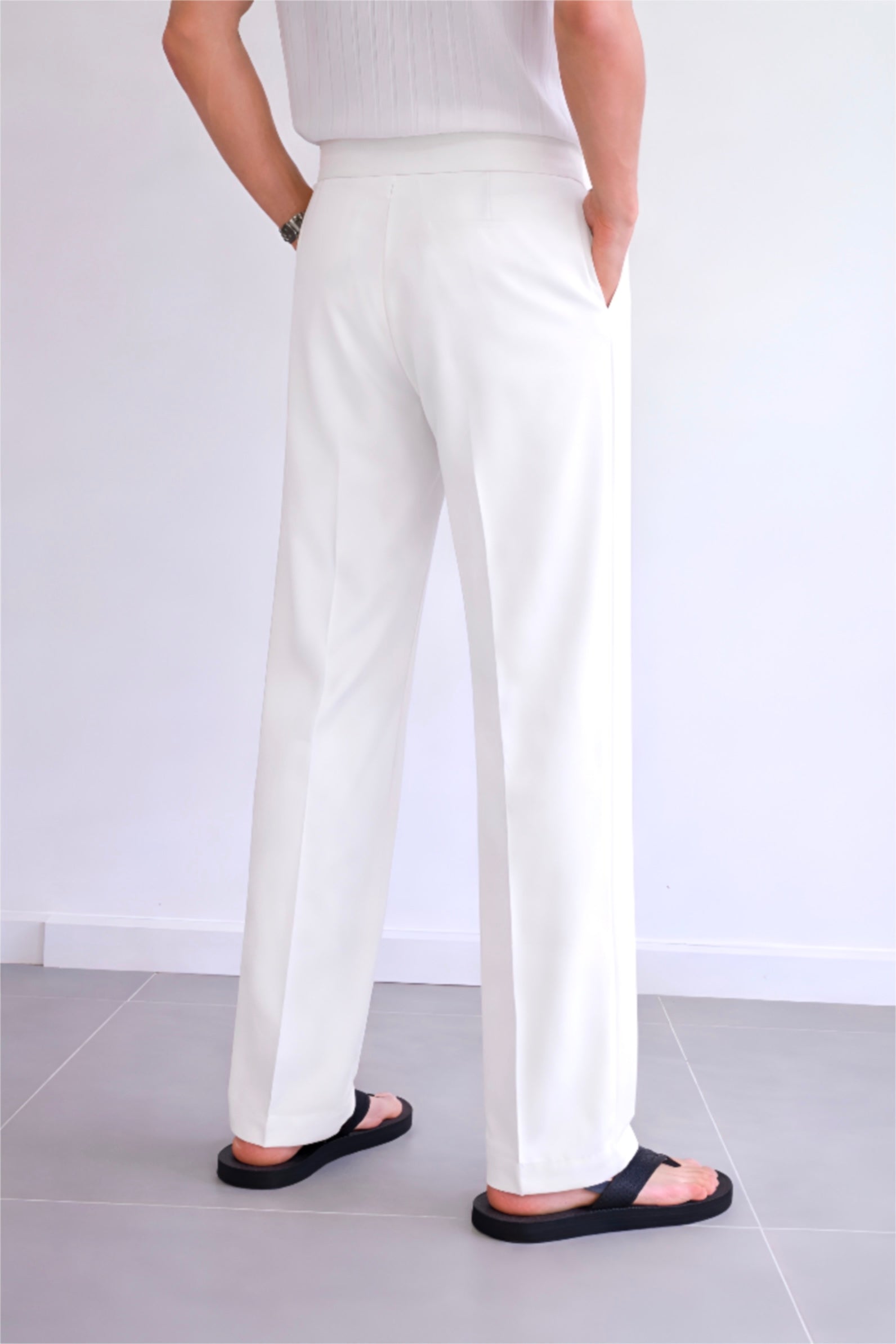 WHITE SPANISH PANTS