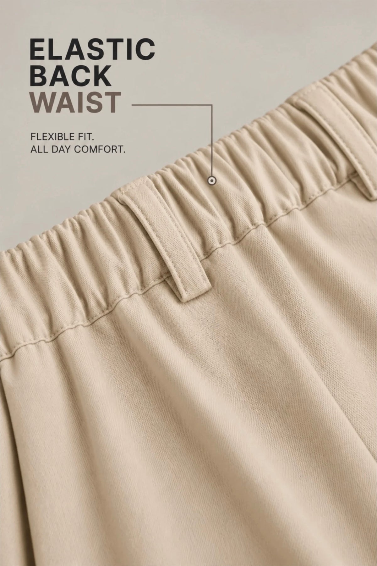 BEIGE GURKHA PANTS