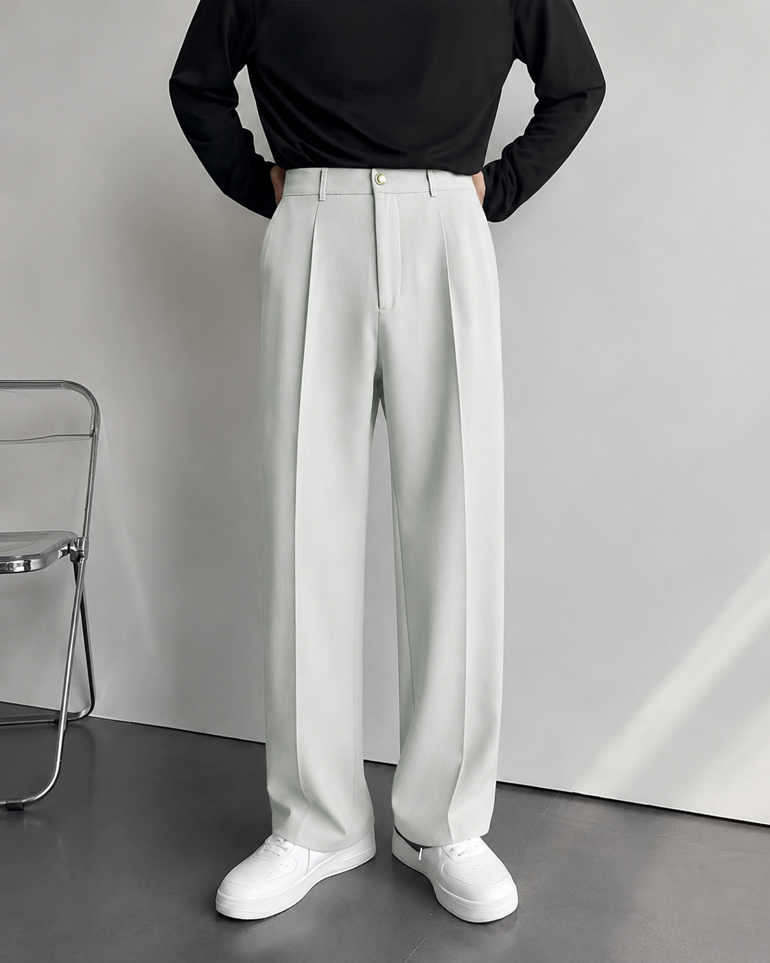 ICE GREY JAPANESE PANTS