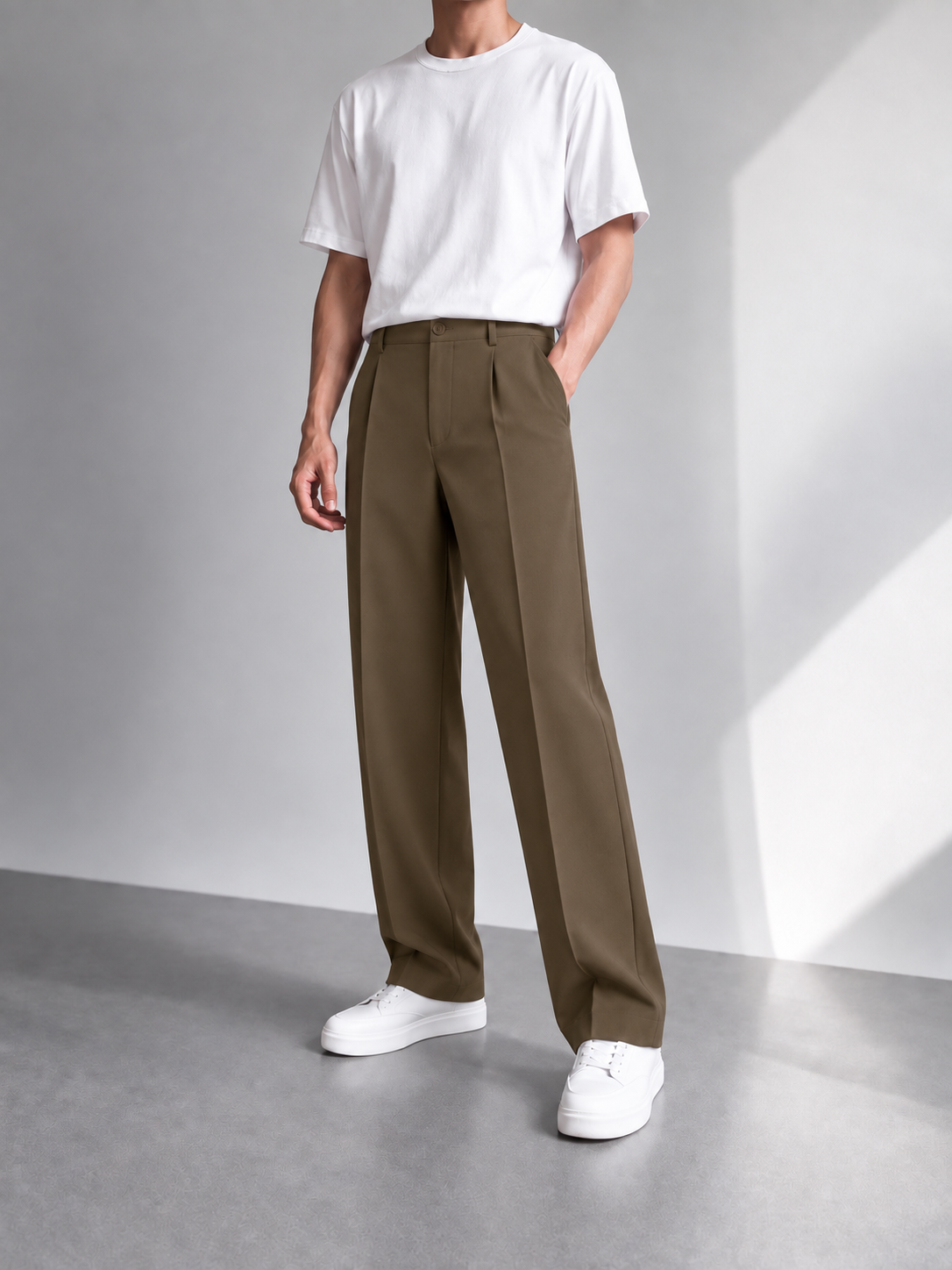 RETRO BROWN  JAPANESE PANTS